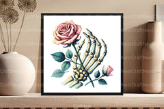 Gothic Spring Clipart Bundle 8 - CraftNest - Digital Crafting and Art