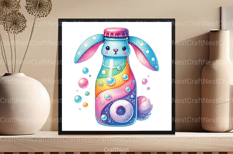 Cute Easter Drinks Clipart Bundle 3 - CraftNest - Digital Crafting and Art