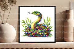 Mardi Gras Animal Clipart Bundle 2 - CraftNest - Digital Crafting and Art