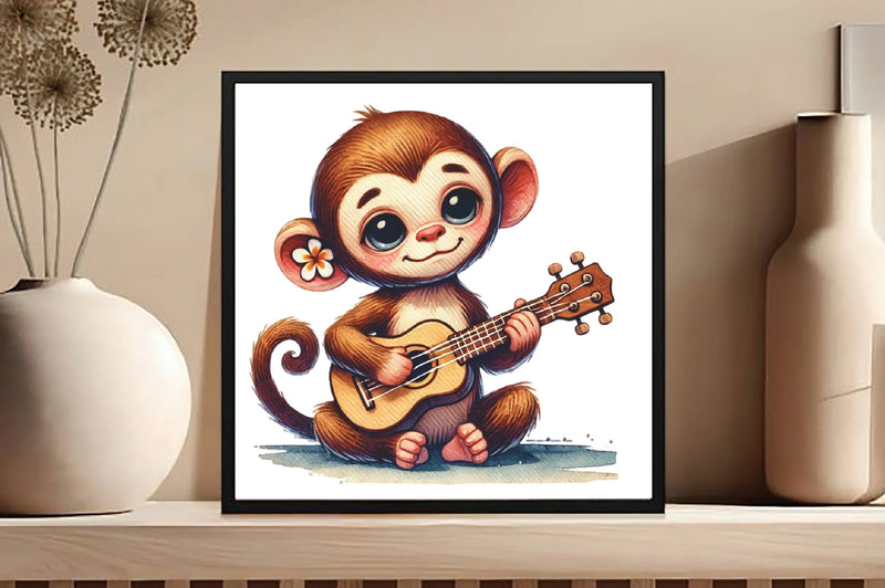 Monkey Clipart Bundle - CraftNest - Digital Crafting and Art