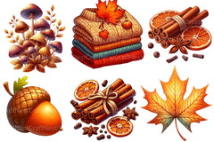 Autumn Clipart Bundle 4 - CraftNest - Digital Crafting and Art