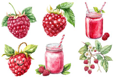 Raspberry Clipart Bundle 2 - CraftNest - Digital Crafting and Art