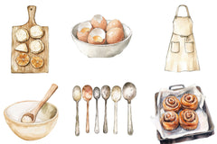 Neutral Baking Clipart Bundle 3 - CraftNest - Digital Crafting and Art
