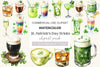 St Patrick's Day Drinks Clipart Bundle 3