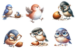 Funny Bird Clipart Bundle 6 - CraftNest - Digital Crafting and Art