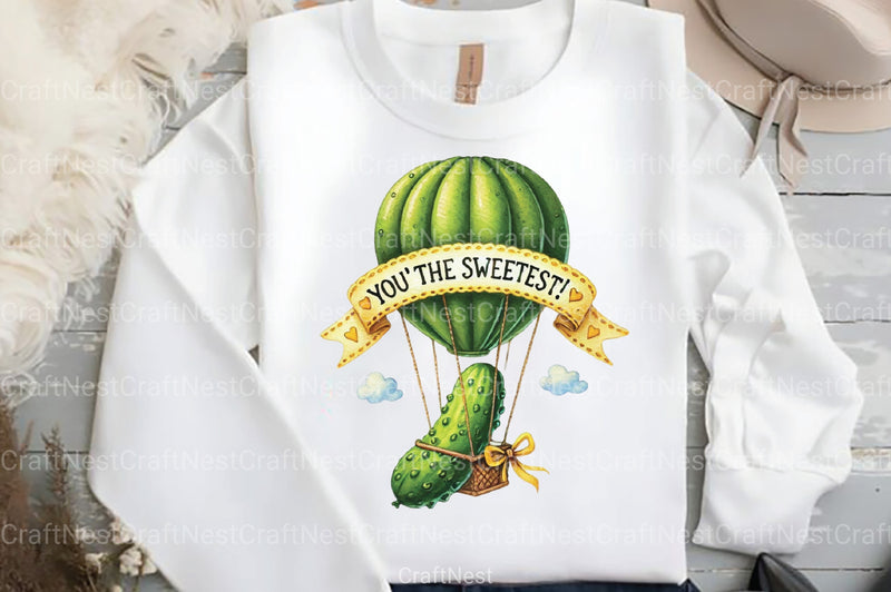 Cute Pickle Valentine's Clipart Bundle - CraftNest - Digital Crafting and Art