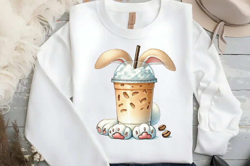 Easter Iced Coffee Clipart Bundle - CraftNest - Digital Crafting and Art