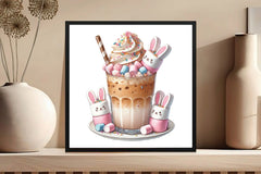 Easter Iced Coffee Clipart Bundle - CraftNest - Digital Crafting and Art