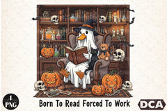 Goose Reading Book Halloween Clipart Bundle - CraftNest - Digital Crafting and Art