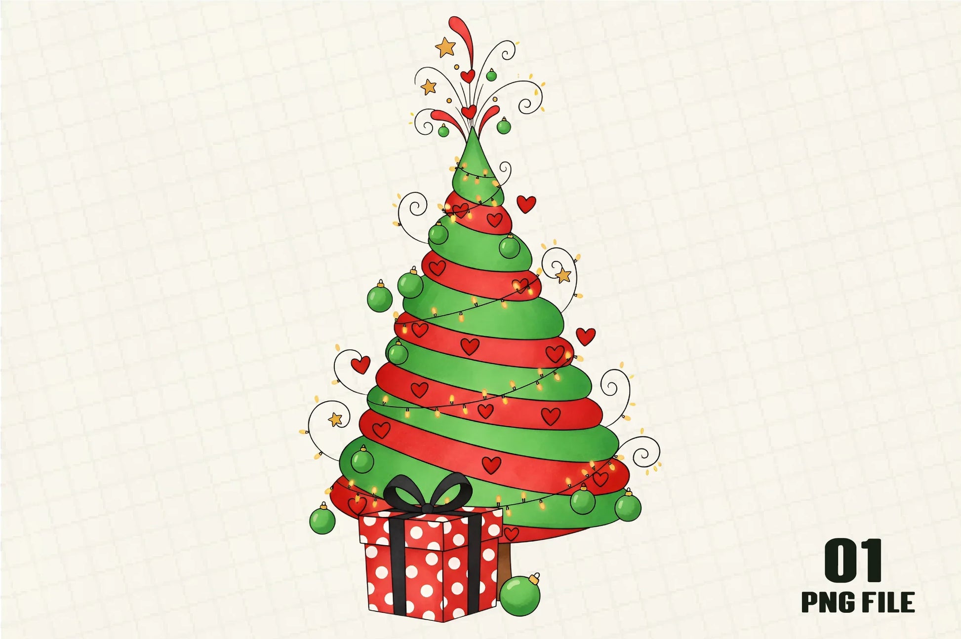 Christmas Tree Clipart Bundle - CraftNest - Digital Crafting and Art