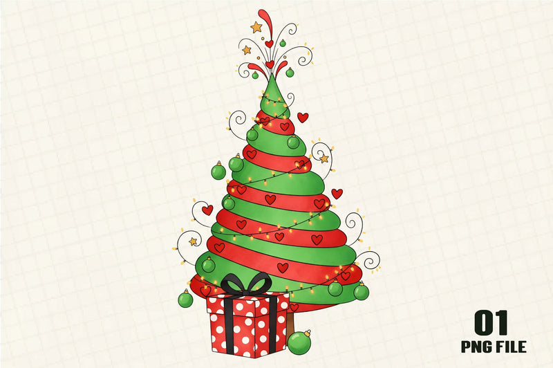 Christmas Tree Clipart Bundle - CraftNest - Digital Crafting and Art