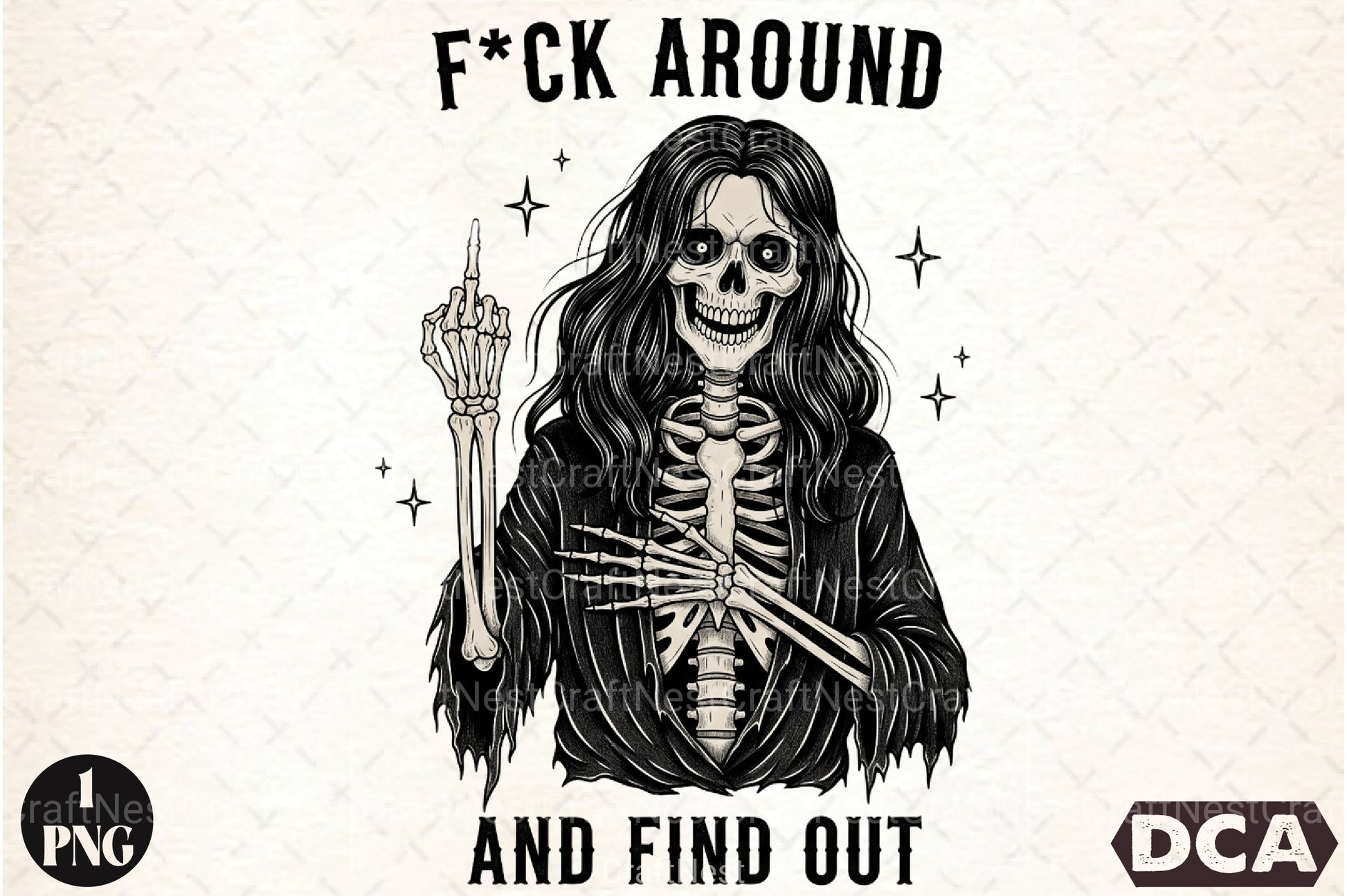 Funny Halloween Sassy Skeleton Clipart Bundle - CraftNest - Digital Crafting and Art