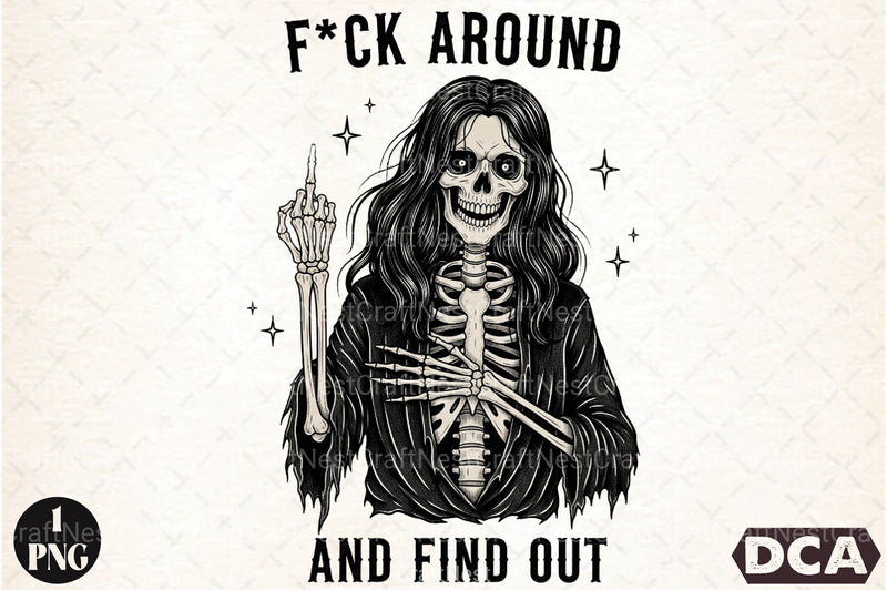 Funny Halloween Sassy Skeleton Clipart Bundle - CraftNest - Digital Crafting and Art