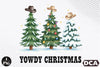 Western Christmas Country Clipart Bundle 4