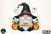 Happy Halloween Gnome Clipart Bundle