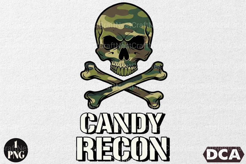 Camo Skull Halloween Clipart Bundle - CraftNest - Digital Crafting and Art