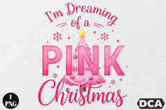 Dreaming of a Pink Christmas Clipart Bundle - CraftNest - Digital Crafting and Art