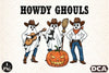 Howdy Ghouls: Ghost Halloween Clipart Bundle