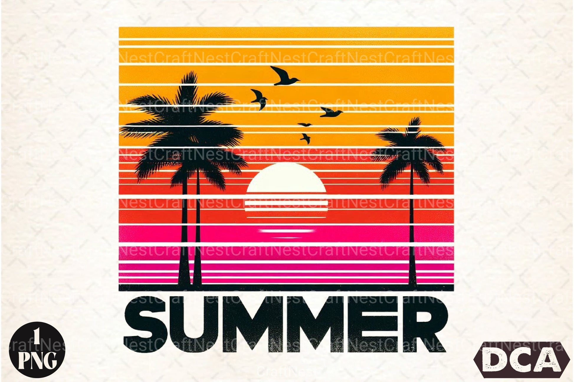 Summer Beach Clipart Bundle 23 - CraftNest - Digital Crafting and Art