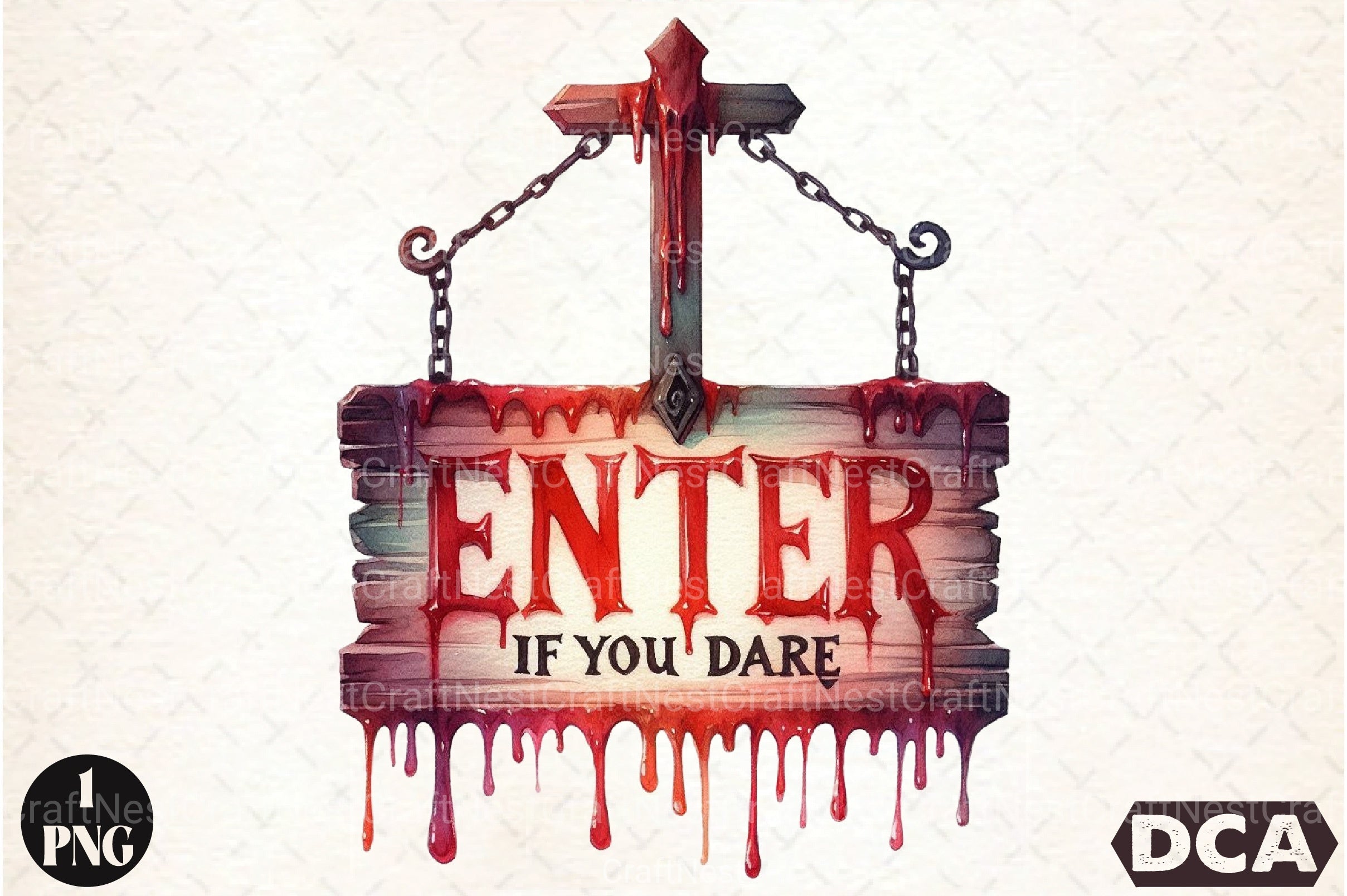 Enter If You Dare Clipart Bundle - CraftNest - Digital Crafting and Art