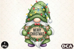 Merry Christmas Gnomes Clipart Bundle - CraftNest - Digital Crafting and Art