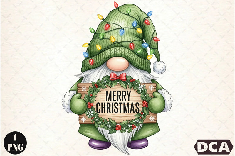 Merry Christmas Gnomes Clipart Bundle - CraftNest - Digital Crafting and Art