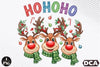 Ho Ho Deer Reindeer Christmas Clipart Bundle