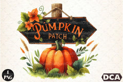 Pumpkin Patch Clipart Bundle - CraftNest - Digital Crafting and Art