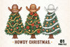 Western Christmas Country Clipart Bundle