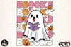 Boo Ghost Reading Book Clipart Bundle