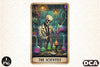 The Scientist Halloween Tarot Card Clipart Bundle