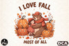 I Love Fall Most of All Clipart Bundle 99