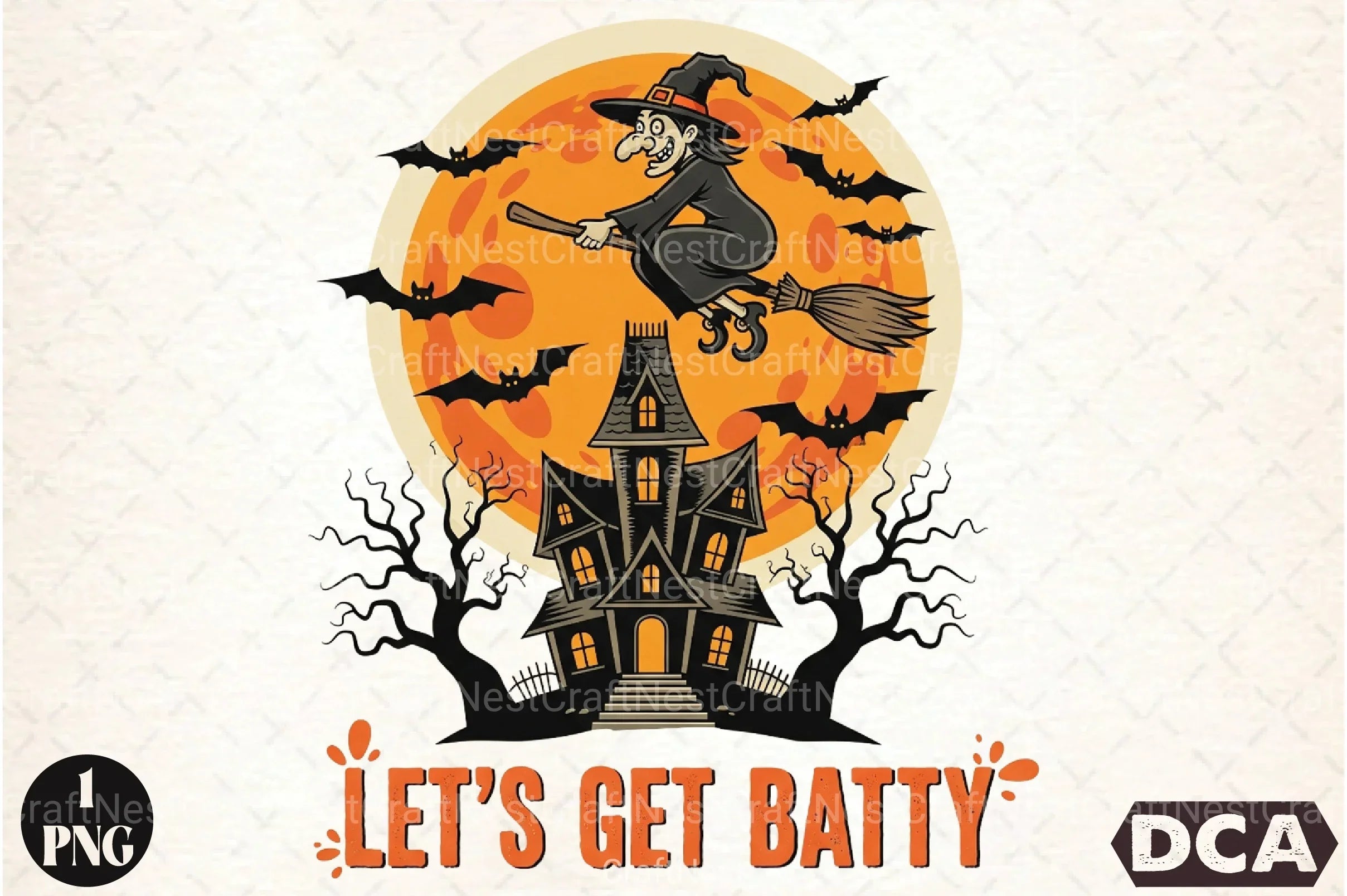 Flying Bats Clipart Bundle: Let's Get Batty - CraftNest - Digital Crafting and Art