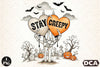 Stay Creepy Halloween Clipart Bundle