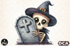 Funny Skeleton Peeking Clipart Bundle 13