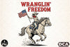 Wranglin' Freedom American Cowgirl Clipart Bundle