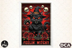 Feelin' Witchy Cats Crazy Clipart Bundle - CraftNest - Digital Crafting and Art