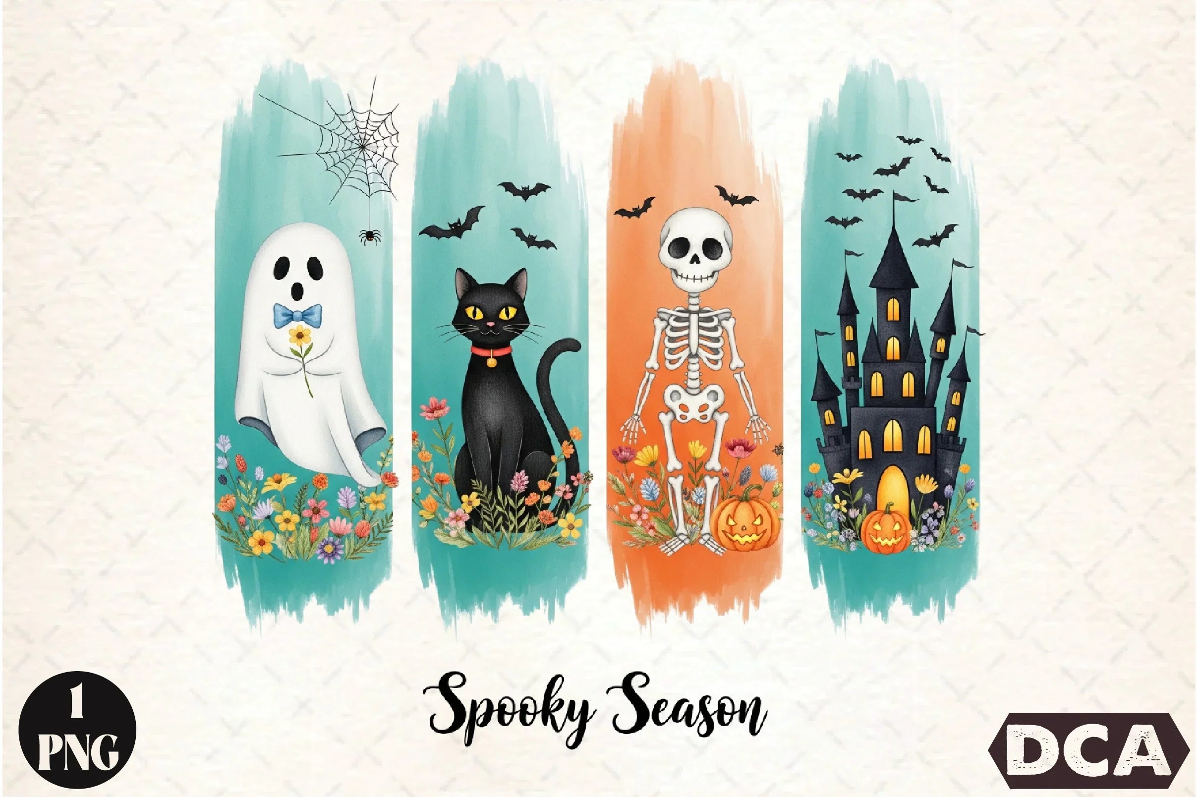 Halloween Spooky Season Clipart Bundle - CraftNest - Digital Crafting and Art