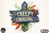 Creepy Crossing Clipart Bundle 4