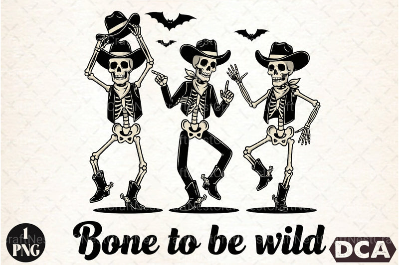 Halloween Cowboy Skeleton Dancing Clipart Bundle - CraftNest - Digital Crafting and Art