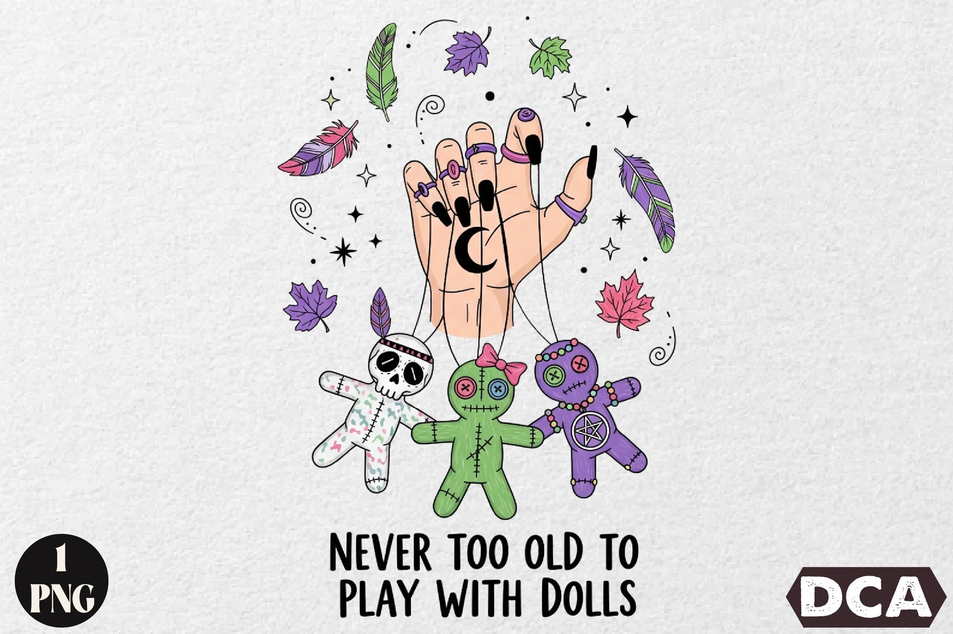 Never Too Old to Play with Dolls Clipart Bundle - CraftNest - Digital Crafting and Art