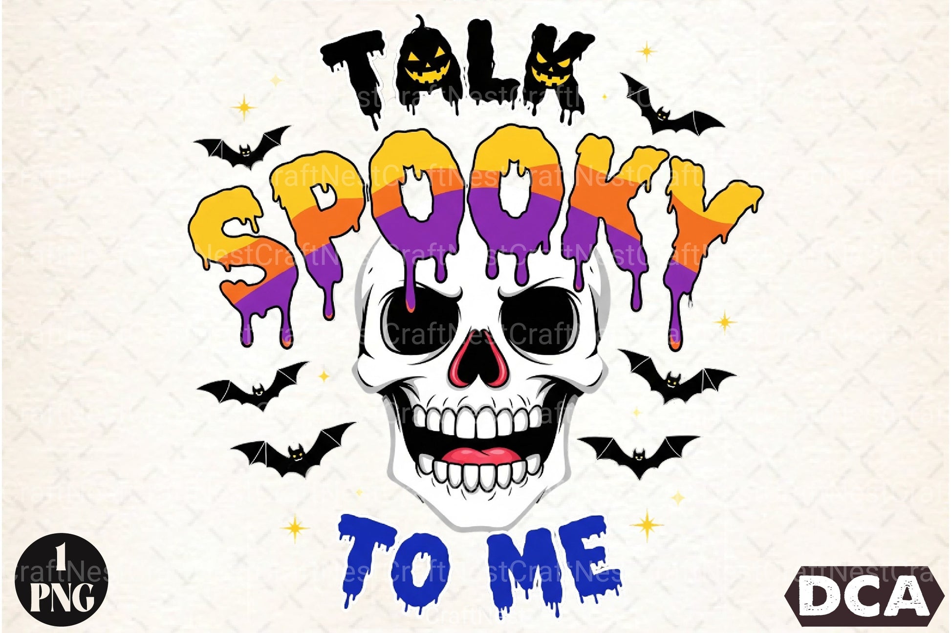 Retro Halloween Quote Clipart Bundle - CraftNest - Digital Crafting and Art