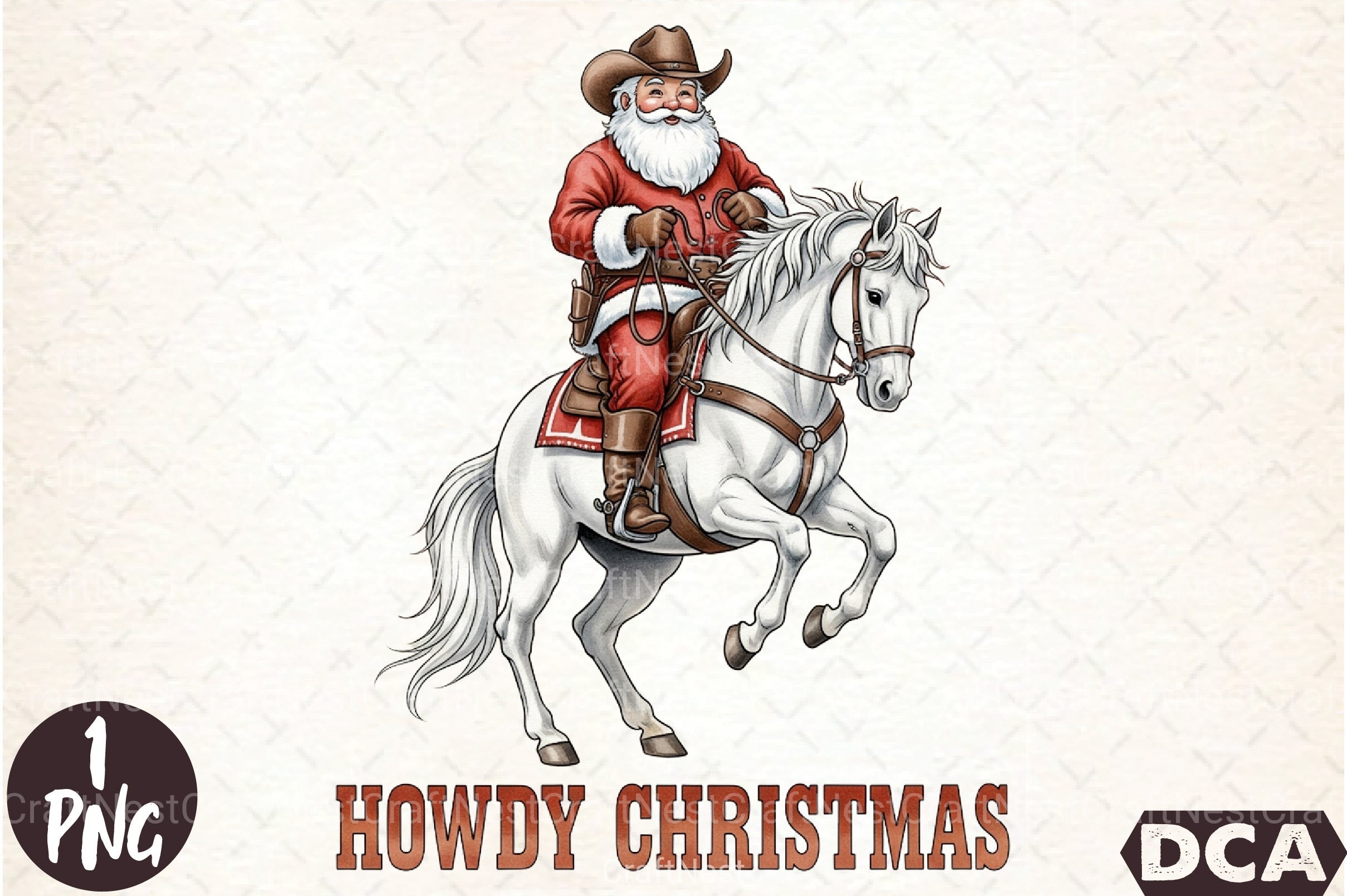 Western Christmas Country Clipart Bundle 2 - CraftNest - Digital Crafting and Art