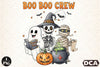 Boo Crew Halloween Nurse Ghost Clipart Bundle