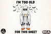 Funny Sarcastic Sheet Ghost Halloween Clipart Bundle