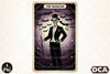 Magician Halloween Tarot Card Clipart Bundle