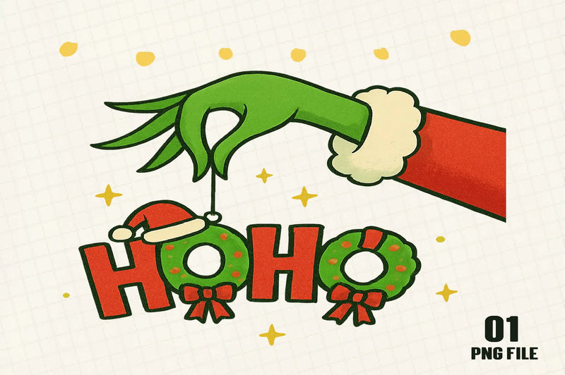 Merry Christmas Ho Clipart Bundle - CraftNest - Digital Crafting and Art