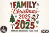 Family Christmas Clipart Bundle 2025