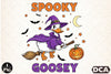 Spooky Goosey Witch Halloween Clipart Bundle