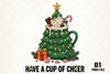 Have A Cup Of Cheer Christmas Clipart Bundle